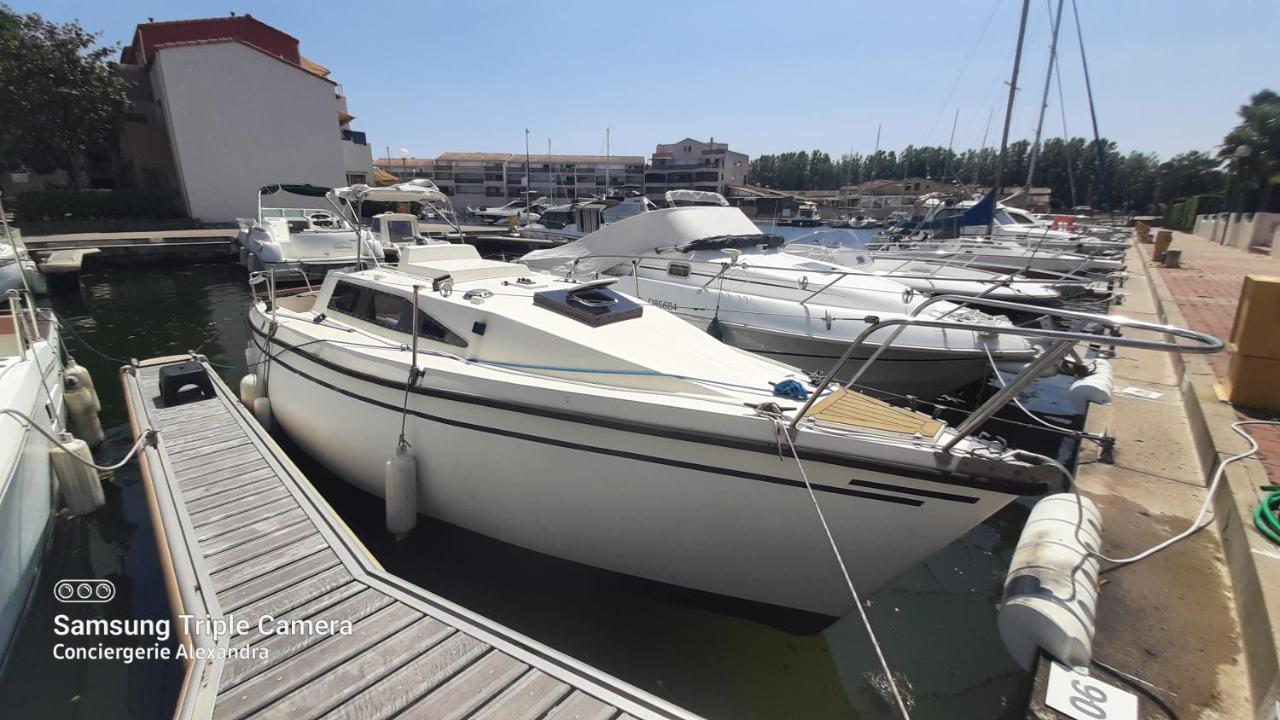 Nuit Insolite A Bord De L'Enata Un Voilier A Quai Sur La Marina De St Cyprien Saint-Cyprien  Exteriér fotografie